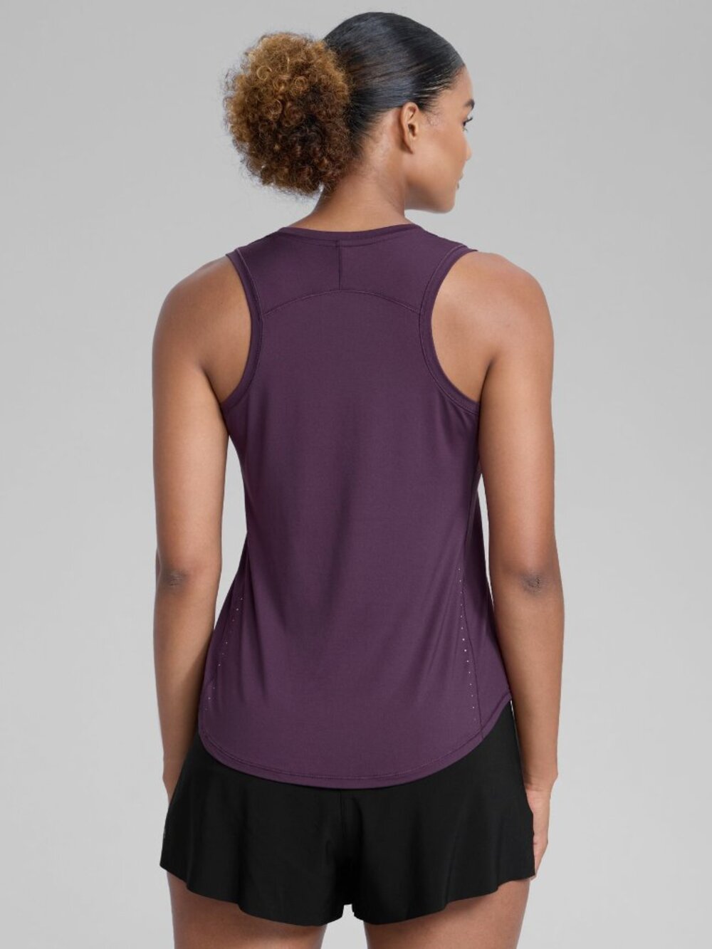 Ultralight Hip Length Racerback Tank - Picture 2 of 5